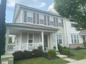 Exterior Painting cream house